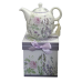 Čajník so šálkou Lavender v ozdobnej krabičke